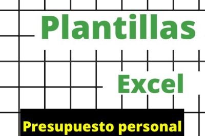 planilla Presupuesto Personal en Excel