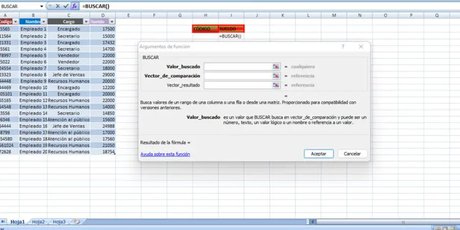 como hacer un buscador de datos en excel