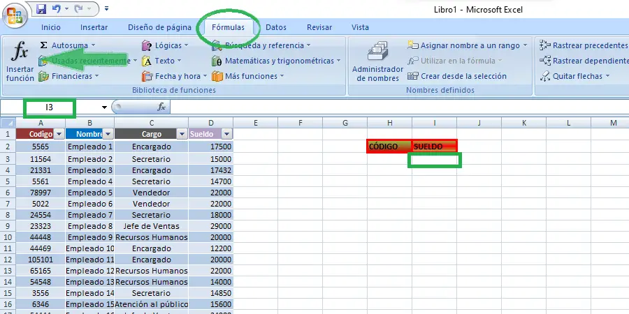 como poner buscador en excel