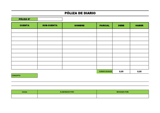 control de polizas de seguros en excel gratis